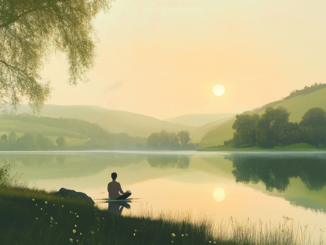 A serene landscape symbolizing trust in life's journey