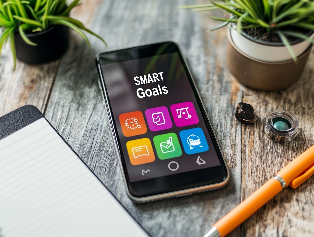 How Do These Apps Incorporate the Principles of SMART Goals?