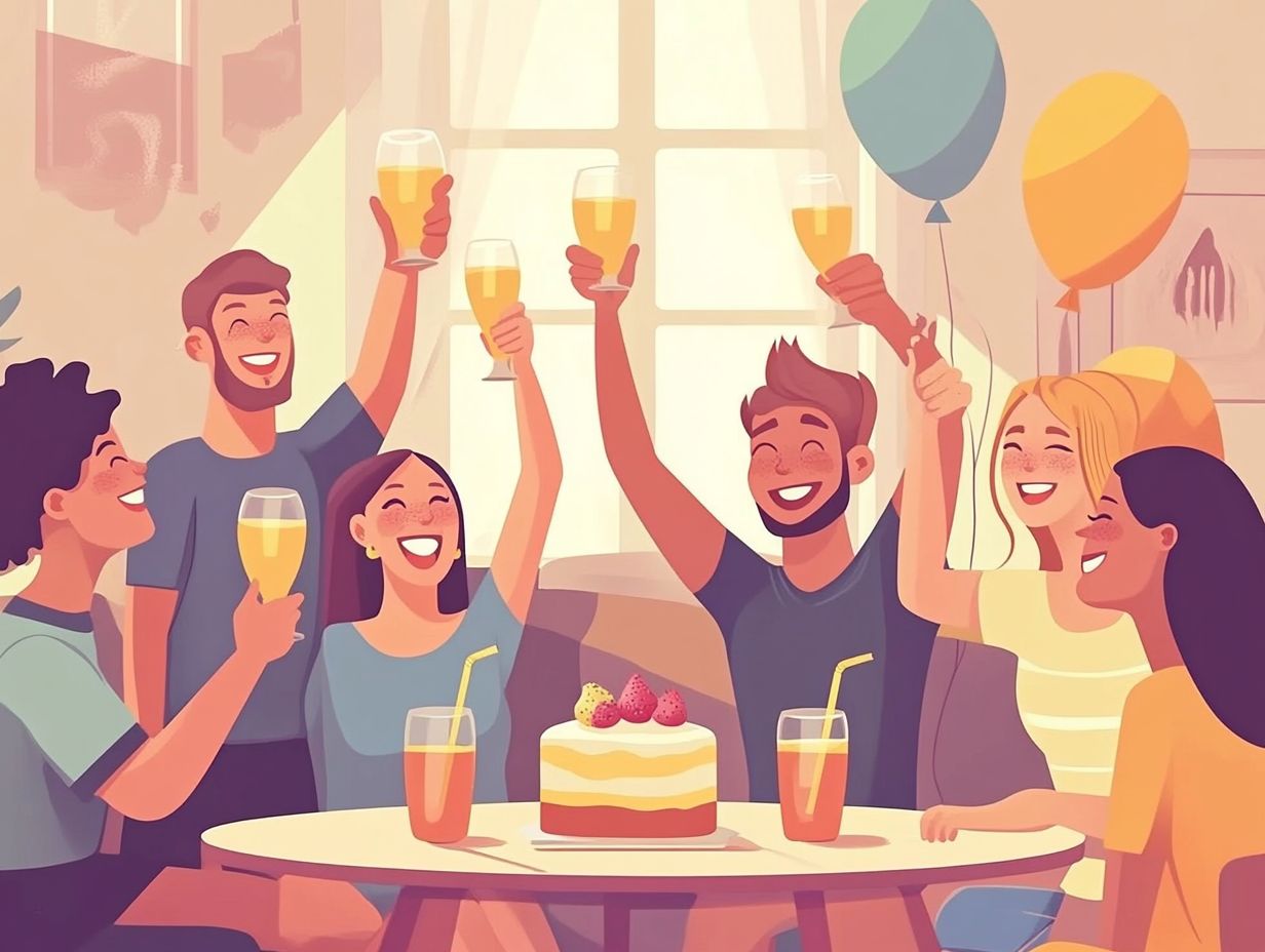 An illustration explaining the importance of celebrating small wins.