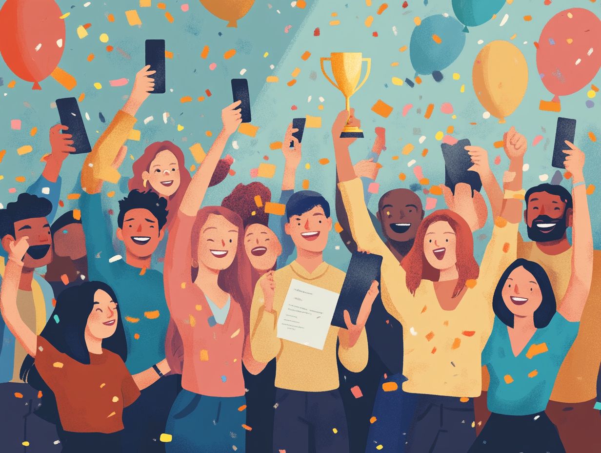 Tips for Celebrating Achievements on Social Media