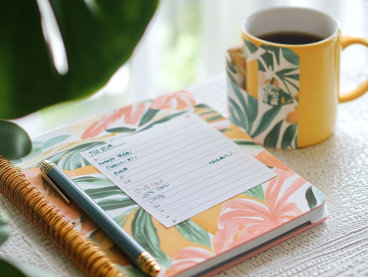 Tips for Maintaining Your Daily Habit Tracker