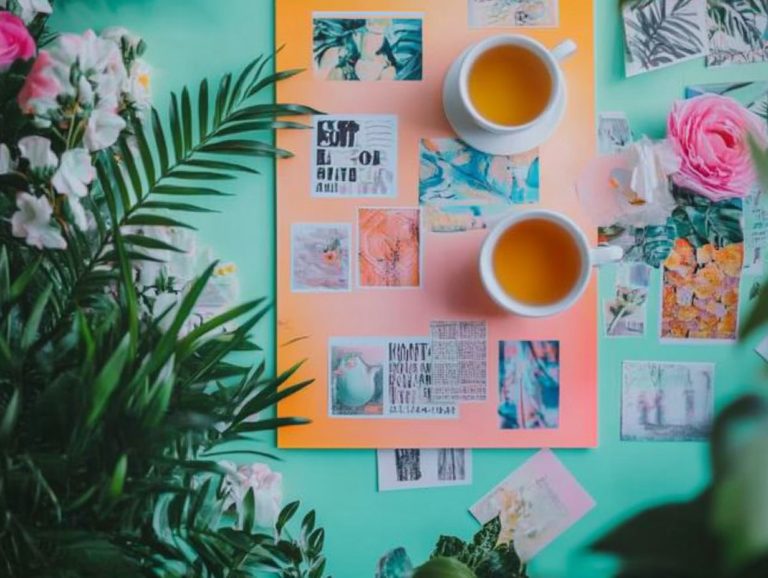 Creating a Vision Board for Self-Care Goals