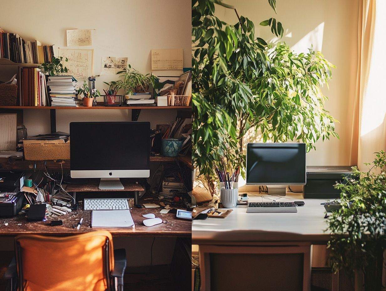 Visual guide to creating a productive workspace