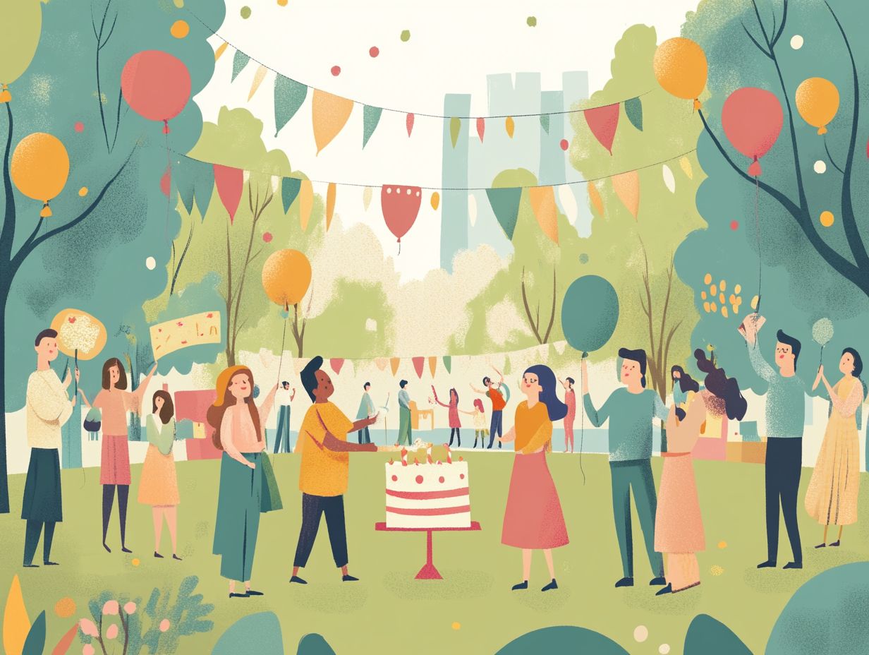 Creative Ideas for Celebratory Events