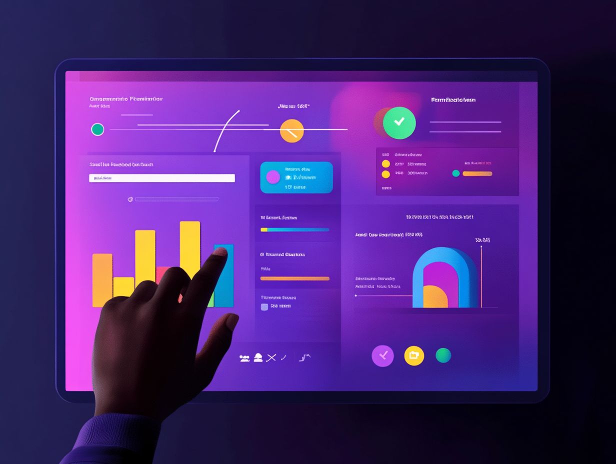 An illustration showing tips for maintaining and updating your Goal Tracking Dashboard