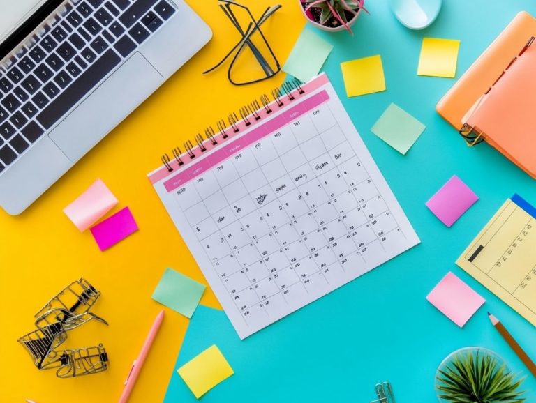 How to Create a SMART Goal Calendar