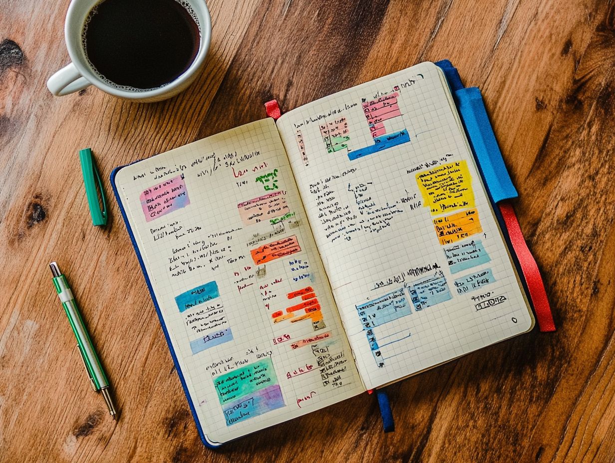 How do I set up a bullet journal for to-do lists?