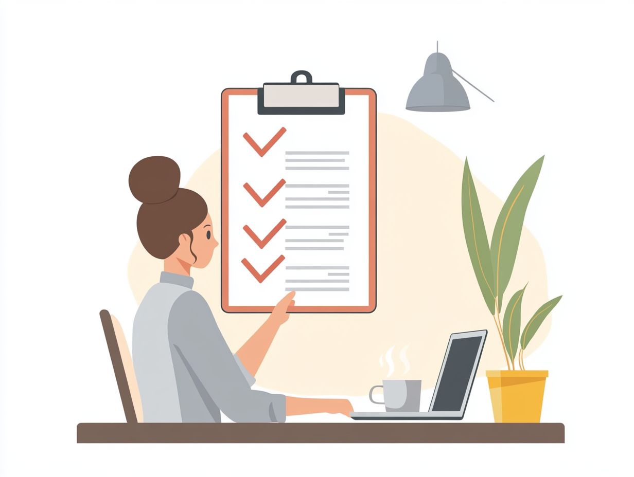 How can I create an effective checklist?