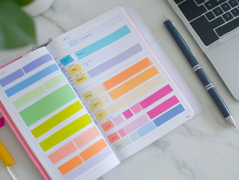 How to Use Color Coding for Goal Tracking