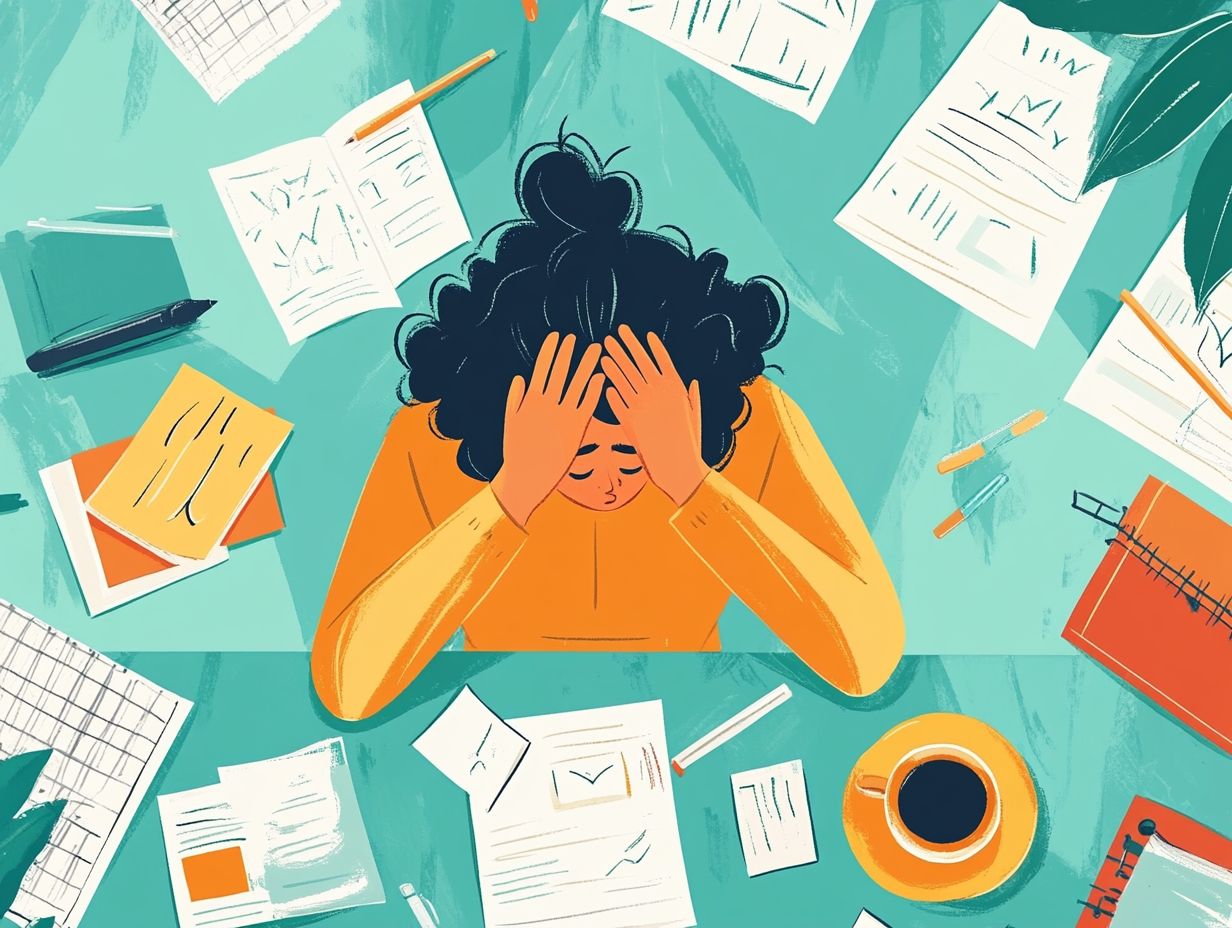 What is the link between procrastination and anxiety?