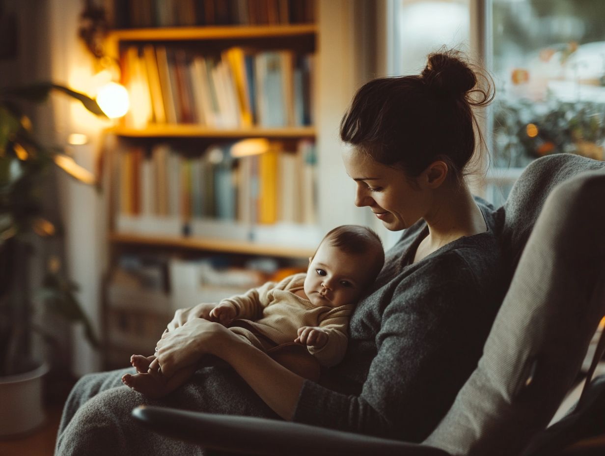 A serene landscape representing resilience in parenting