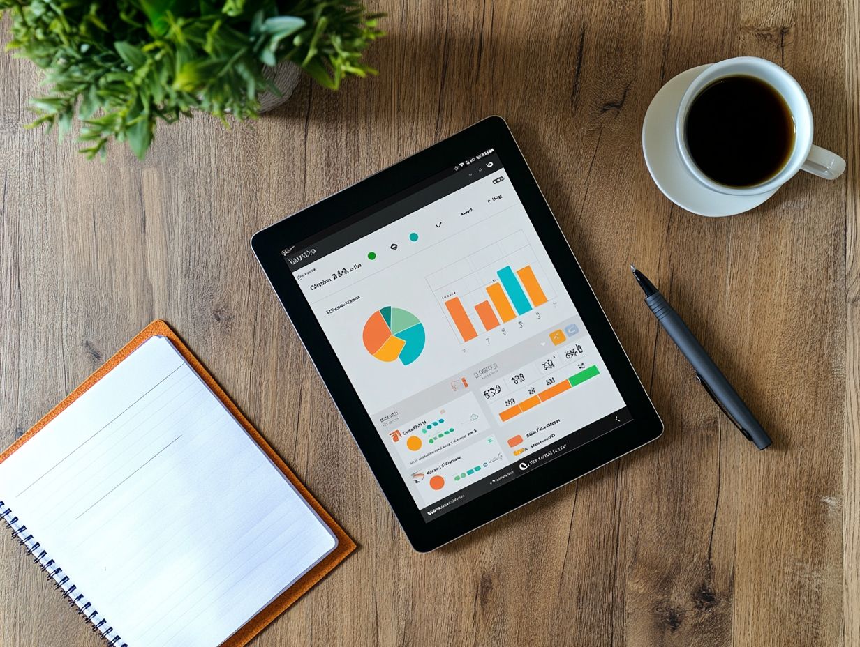 Visual representation of key takeaways for SMART goal tracking