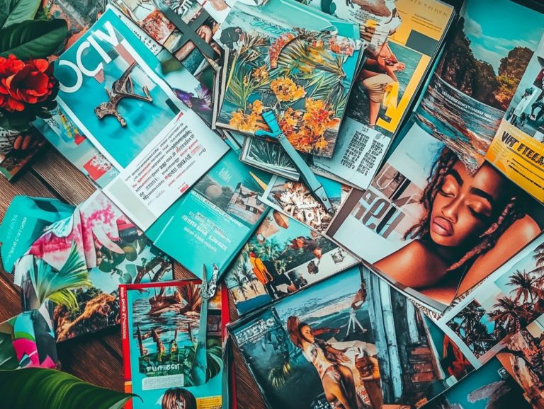 The Best Magazines for Vision Board Materials