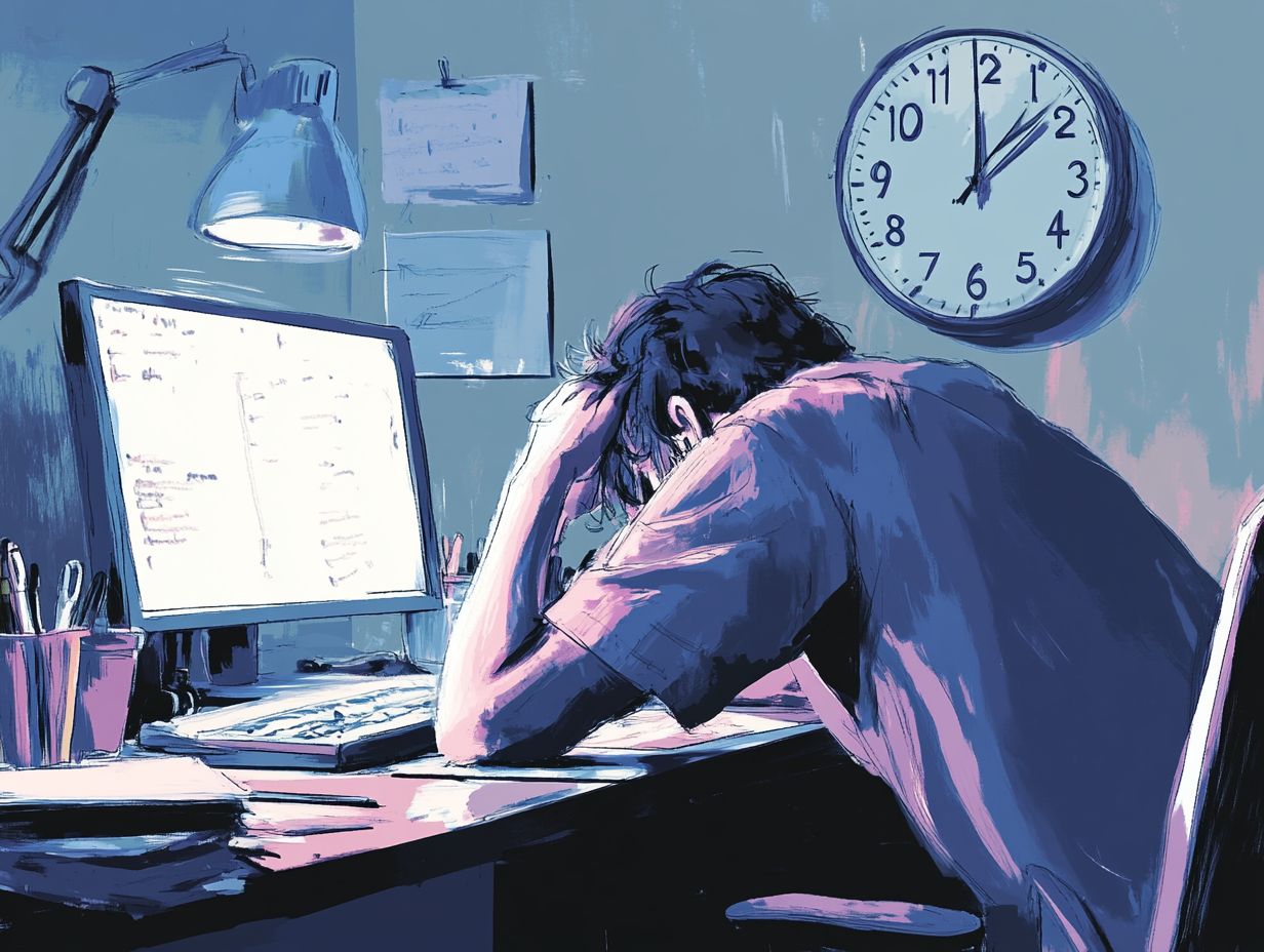 How does procrastination affect time perception?