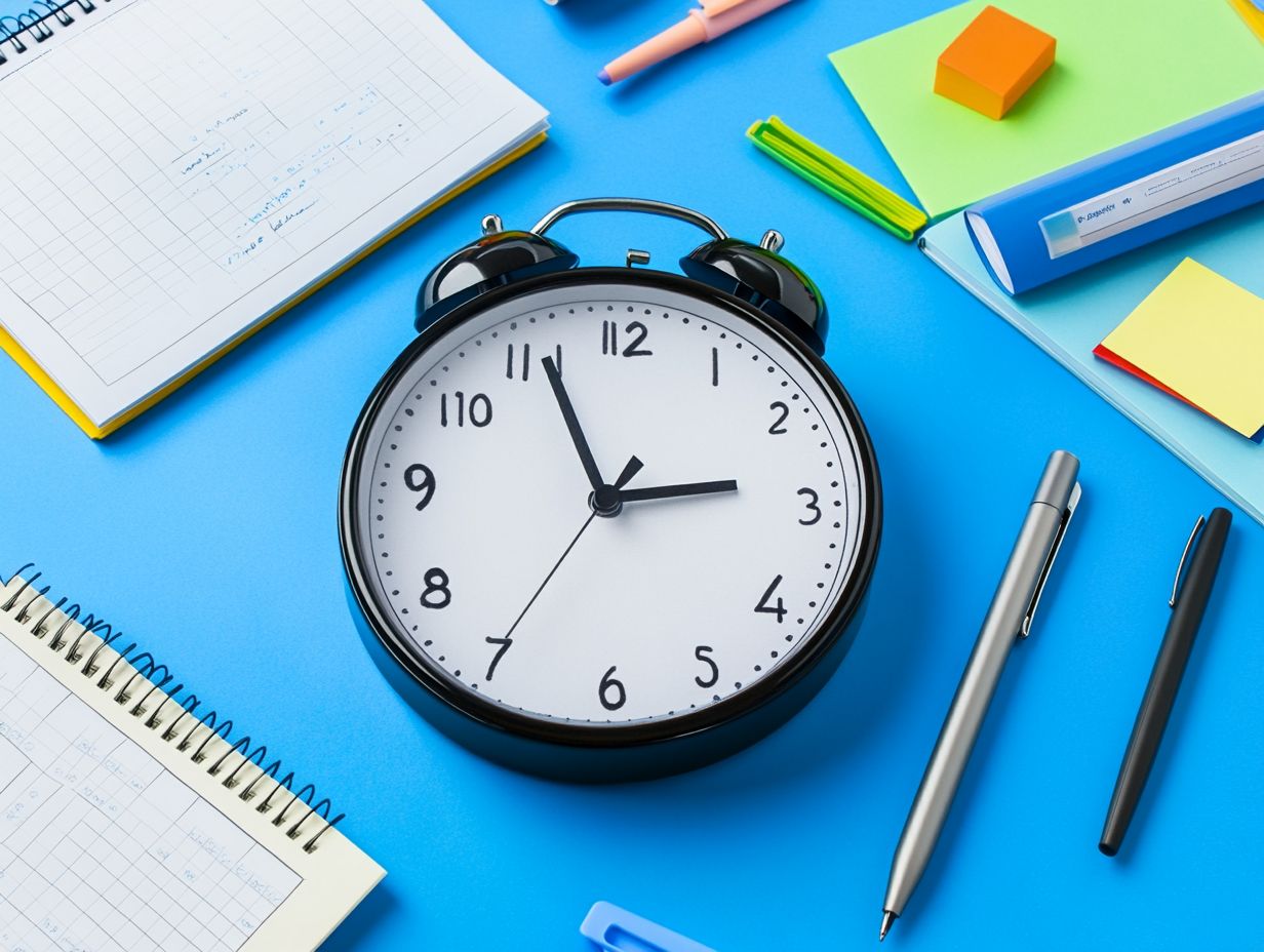 An infographic on time management techniques