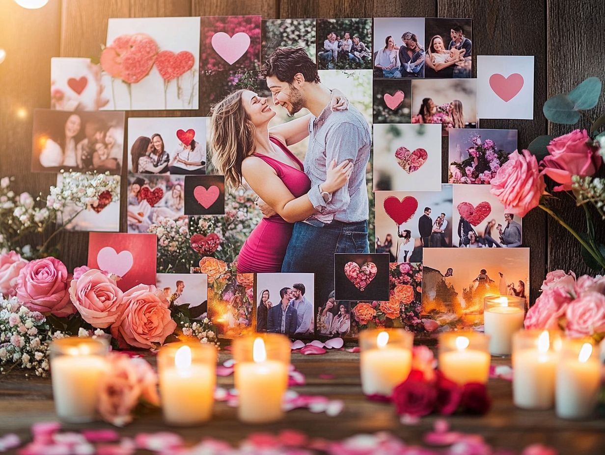 How can using a vision board help me attract love and relationships?