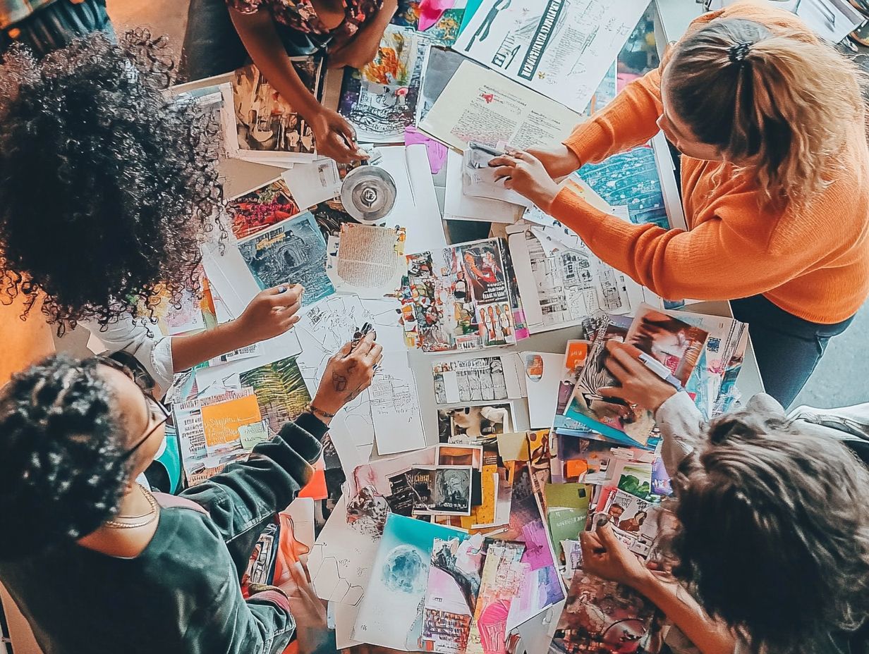 Exciting Vision Board Party in Action!